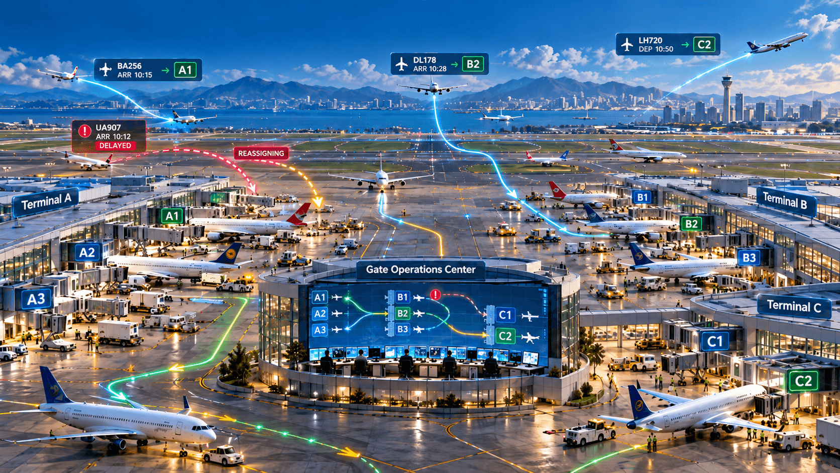 Airport Gate Assignment Optimisation